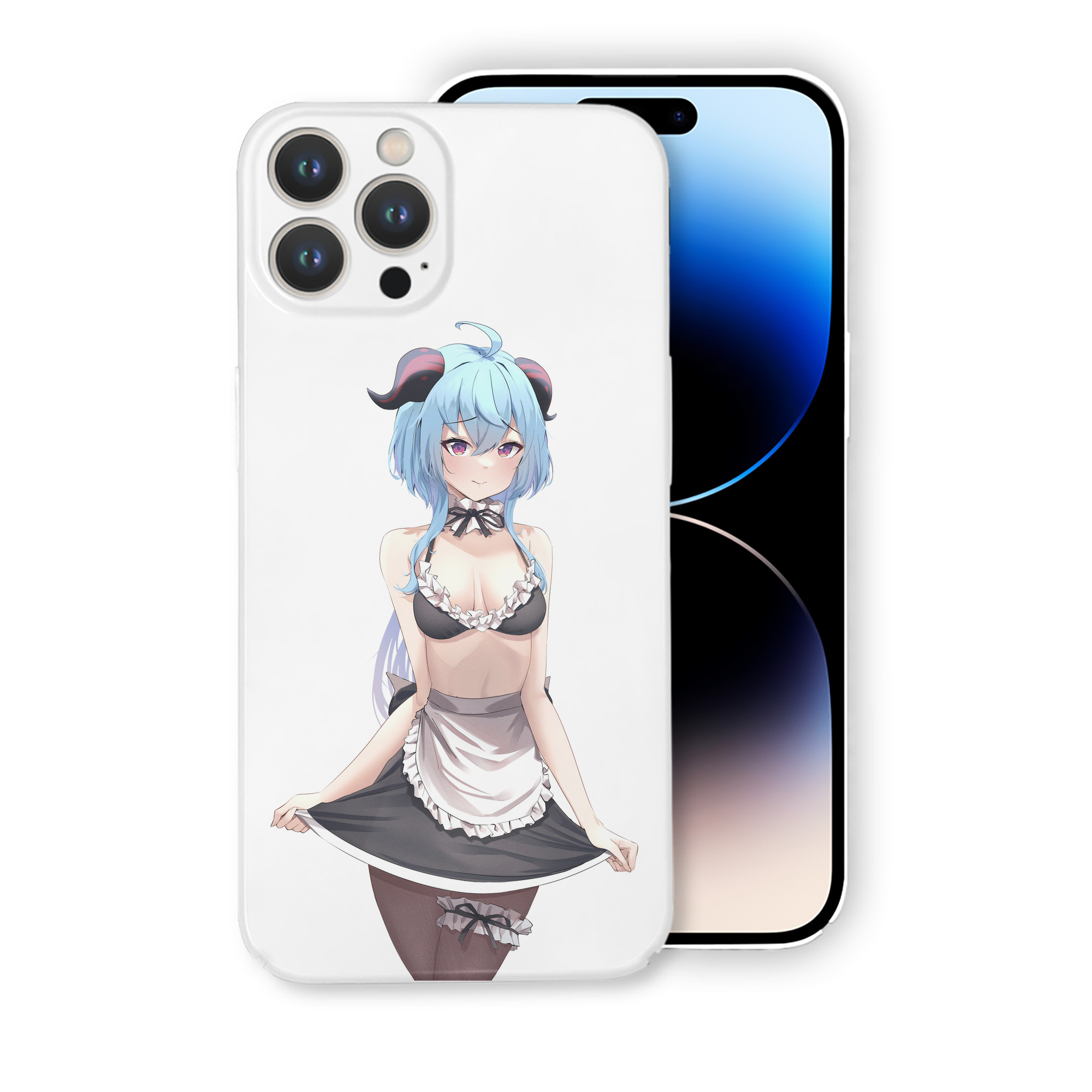げんし神 甘雨 かんう genshin Ganyu 【iPhone 14シリーズ対応】ハードケース